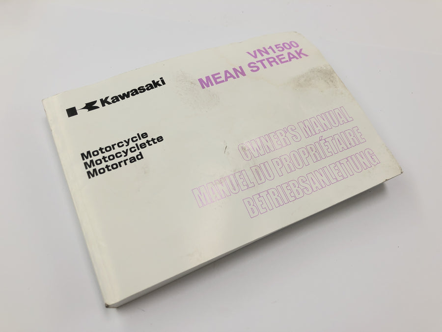 Kawasaki VN 1500 Mean Streak VN50T [2005] -  Betriebsanleitung Fahrerhandbuch User Manual