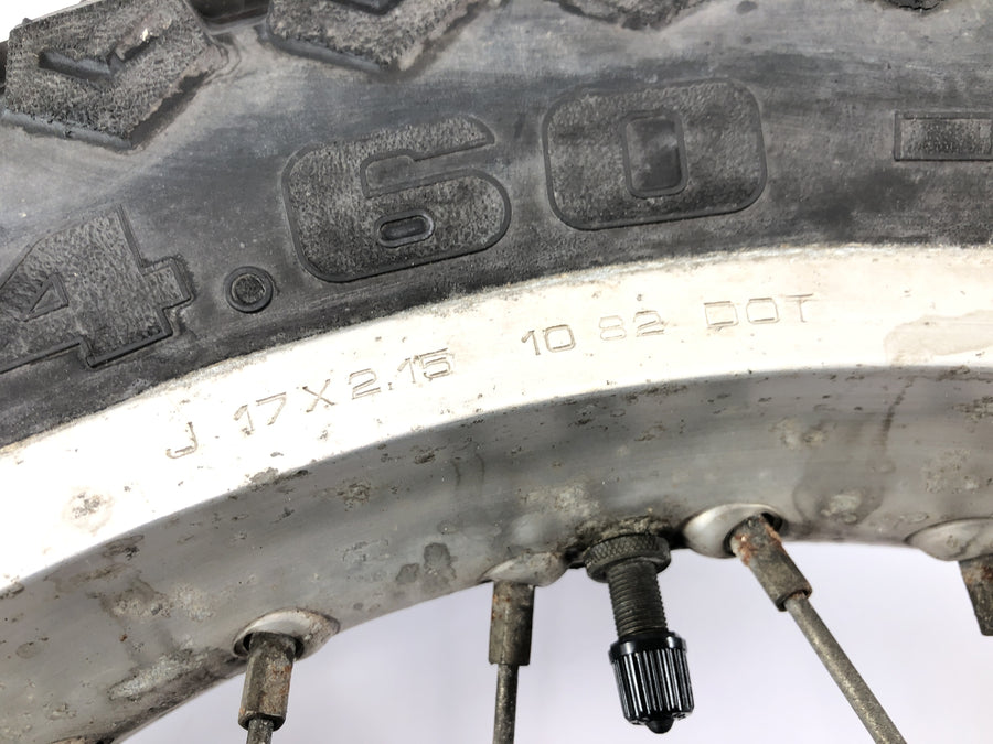 Honda XL 250 R MD03 [1993] - Hinterrad Felge Speichenrad 2.15 x 17"