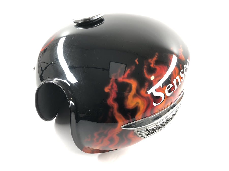 Triumph Bonneville T100 986MF [2012] - Tank Kraftstofftank Benzintank mit Tankverschluss
