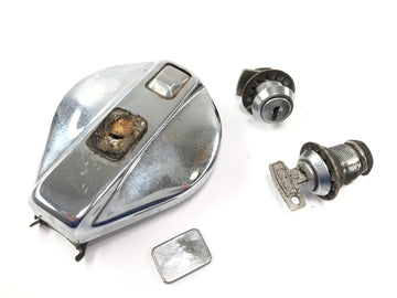 Moto Guzzi California III VY Integrale [1990] - Tanklock förvaringsfack låssats