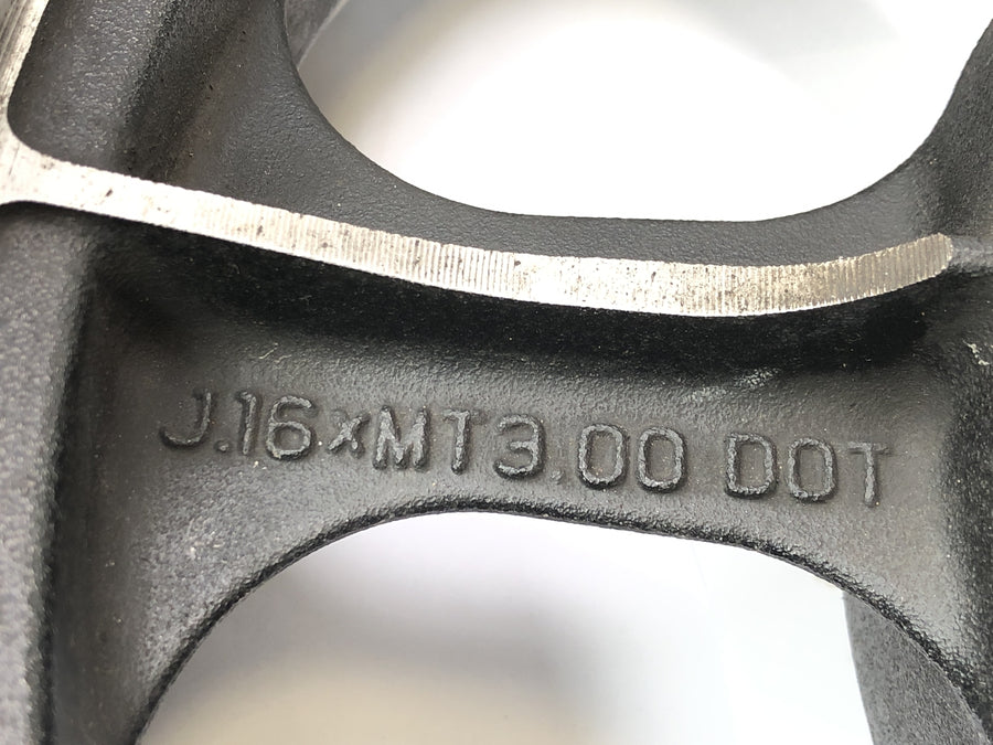 Kawasaki Z 1100 Kzz10a [1984] - Hinterrad Rad Rim på baksidan 3,00x16 "