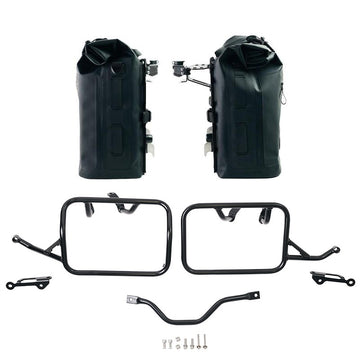 BMW R 12 G/S [2025-2026] - Zwei Khali TPU-Seitentaschen 35 l – 45 l + Paar Aluminiumplatten + BMW R12 G/S-Rahmen