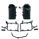 BMW F 850 GS Adventure [2019-2024] - Zwei Khali TPU-Seitentaschen 35 l – 45 l + Paar Aluminiumplatten + Alu-Kofferrahmen BMW F850GS + ADV