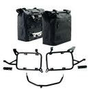 BMW F 850 GS Adventure [2019-2024] - Zwei Khali TPU-Seitentaschen 35 l – 45 l + Paar Aluminiumplatten + Alu-Kofferrahmen BMW F850GS + ADV
