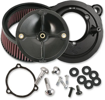 Harley-Davidson FLHTCUTG 1690 Trike Tri Glide Ultra Classic [2009, 2014-2016] - Super Stock™ Stealth Luftfilter-Kit – Bild 2
