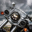 Harley-Davidson Flht 1340 Electra Glide Standard [1986, 1988] - 4-1/2" LED-dimljus - bild 3