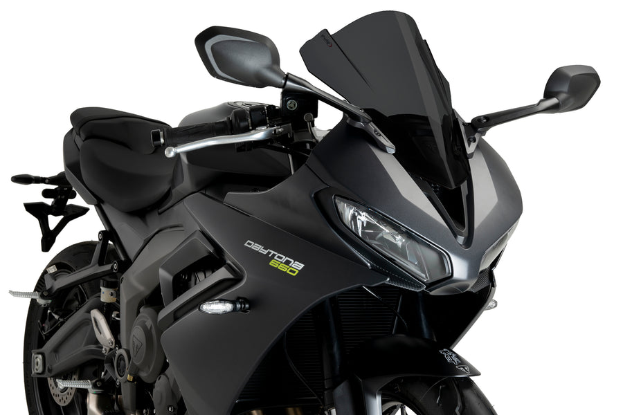 TRIUMPH DAYTONA 660 [2025] – Z-Racing Scheibe – Schwarz