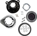 Harley-Davidson Xl 883 R Roadster [2009-2010, 2013] - Mini Teardrop Stealth Luftfilter-Kit – Oberfläche: Schwarz – Bild 5
