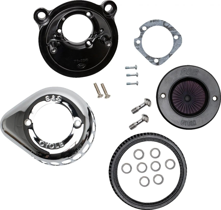 Harley-Davidson XL 883 L Sportster SuperLow [2020] - Air Stinger Stealth Luftfiltersatz – Oberfläche: Verchromt – Bild 1