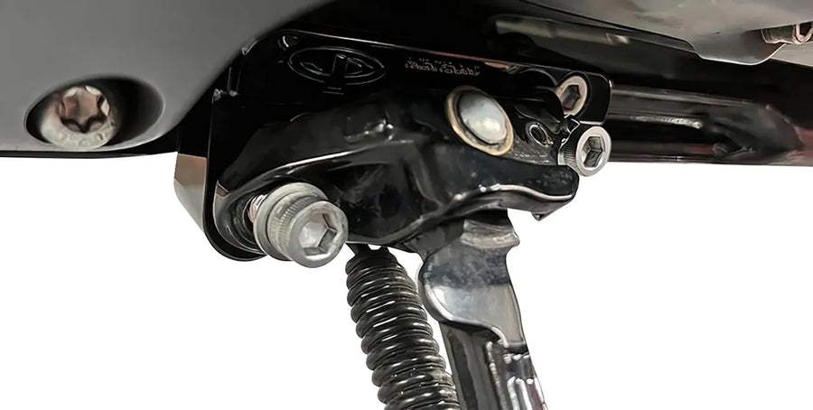 harley davidson flfb [PAUL YAFFE BAGGER NATION] – sidostöd för monteringsblock