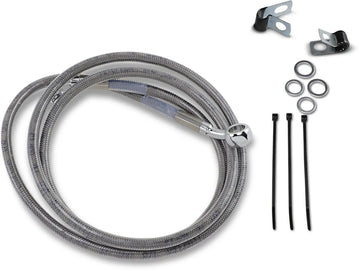 harley davidson fxsts [DRAG SPECIALTIES] - Utökad bromsledningssats i rostfritt stål - 0