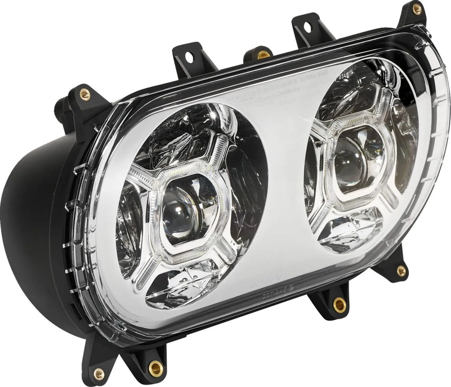 harley davidson fltruse [CUSTOM DYNAMICS] – Double-X LED headlight