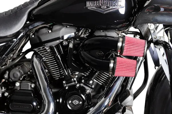 Harley-Davidson FLHTCUTG 1868 Tri Glide Ultra 114 [2025] - Tuned Induction Luftfilterkit – Oberfläche: Schwarz – Bild 8