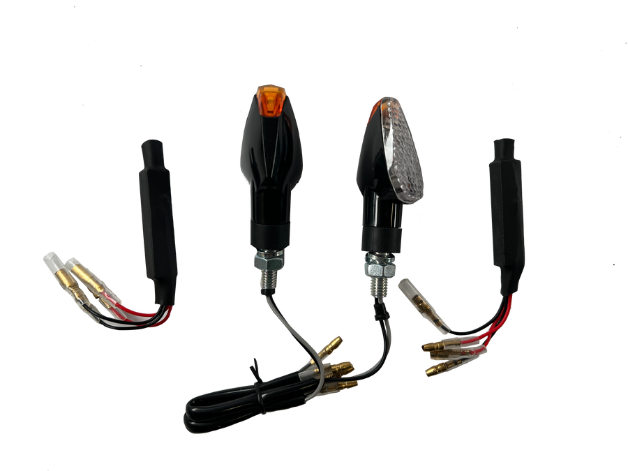 2 LED Blinker Clear Motstånd [E -Test Mark] - Aprilia RS Tuono 125 660 1000 1100