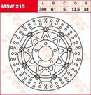 Suzuki GSX 250 FX [2002-2003] - bromsskiva – bild 8