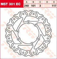 Red Moto CRF 450 R Motocross [2020] - Wave® bromsskiva – bild 10
