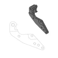 Fantic XXF 250 [2022-2024] - Versatzhalterung für hintere 220 mm Bremsscheibe – Bild 9