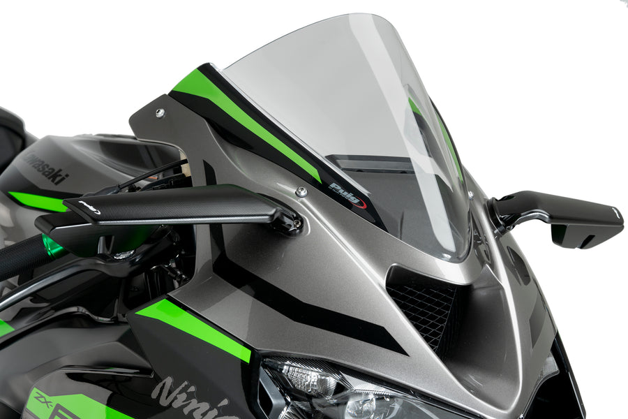 KAWASAKI ZX-6R NINJA [2025] – Z-Racing Scheibe – Schwarz