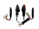 2 LED Blinker Black Resistances [E -Test Mark] - Kawasaki Ninja 250 300 400 650 1000-1