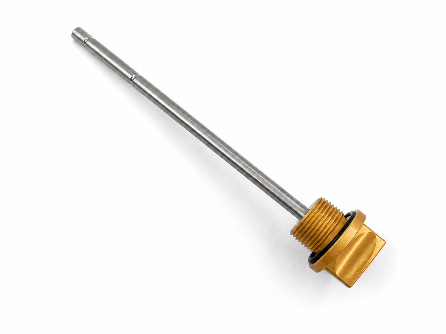 Moto Guzzi 1100 California EV ie Touring [2003-2005] - Ölmessstab Ölpeilstab - Gold - M20x1,5 x130 mm