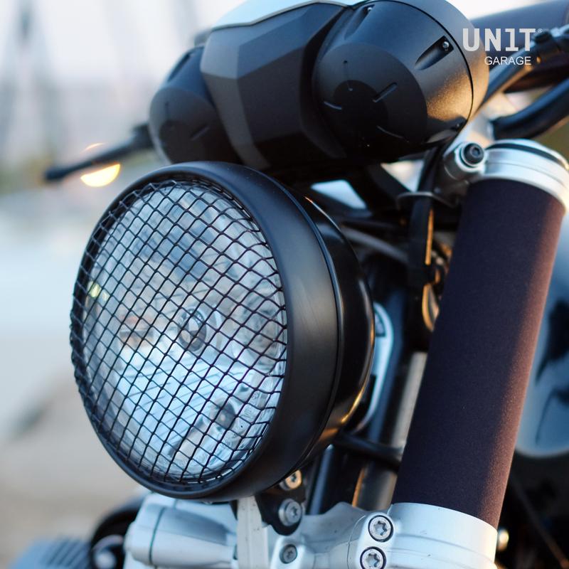 BMW R nineT 1200 Pure [2017-2023] - Scheinwerferabdeckung Schutzgitter Schwarz