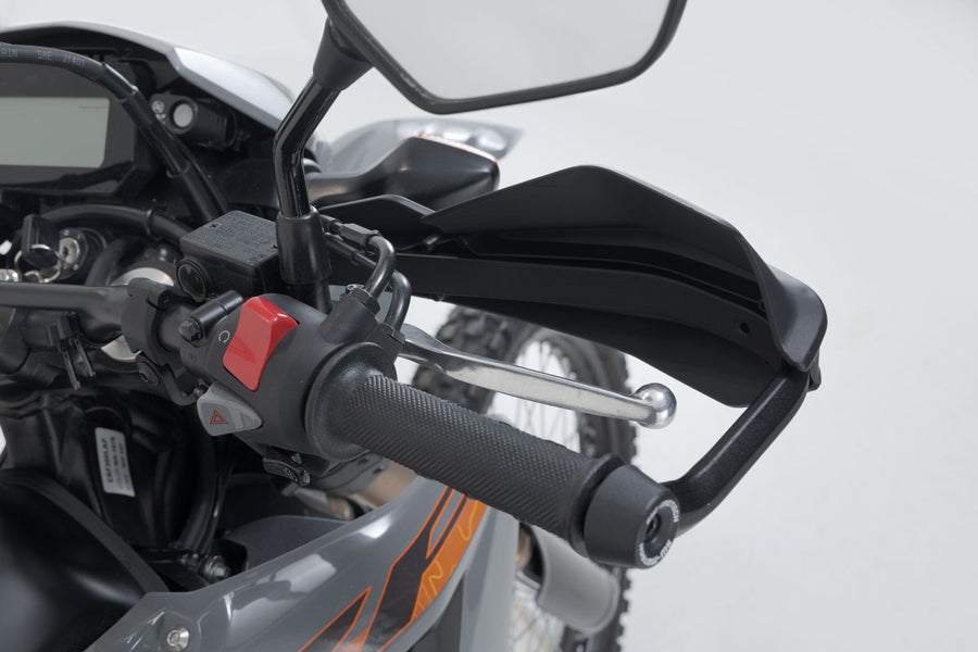 Honda CRF 300 L Rally [2021-2024] - Äventyrshandskyddssats svart, för CRF300L och Triumph Scrambler 400X/XC - bild 7