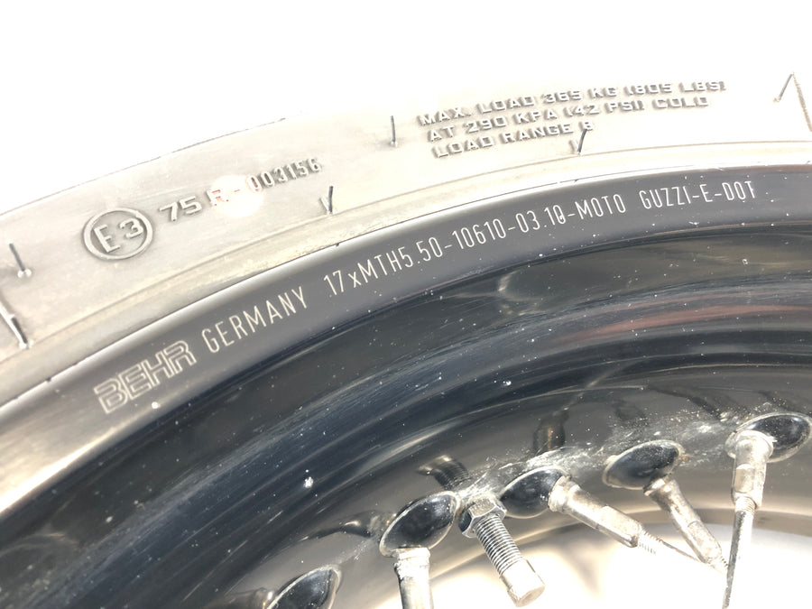 Moto Guzzi Stelvio 1200 8V [2011] - Bakhjulsfälg, detaljvy