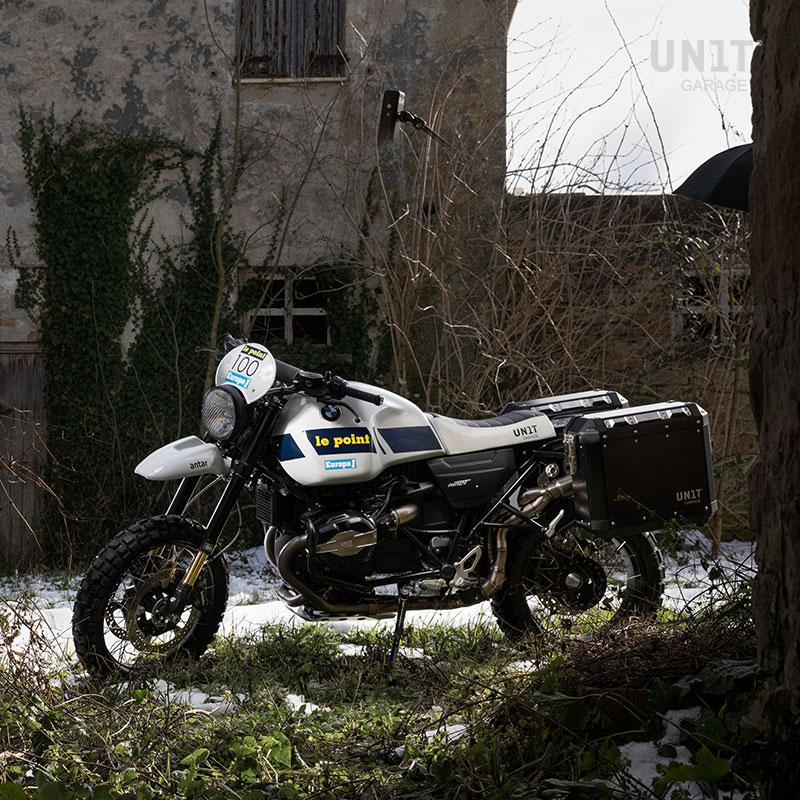 BMW R nineT 1200 Urban G/S (lågt avgassystem) [2017-2023] - PARIS DAKAR HA83 Kit med tillbehör