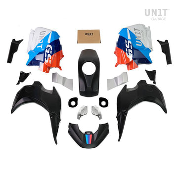 BMW R 1200 GS LC [2013-2018] - RAD R1200GS (från 2017) & R1250GS kit (MOTORSPORT- MATT SVART)