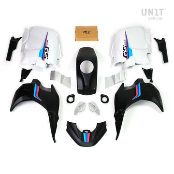 BMW R 1200 GS LC [2013-2018] - Kit RAD R1200GS (2017 i poi) & R1250GS (LJUSVIT - MATT SVART)