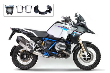 BMW R 1200 GS LC [2013-2018] - Kit RAD R1200GS (2013-2016) (LJUSVIT - MATT SVART)