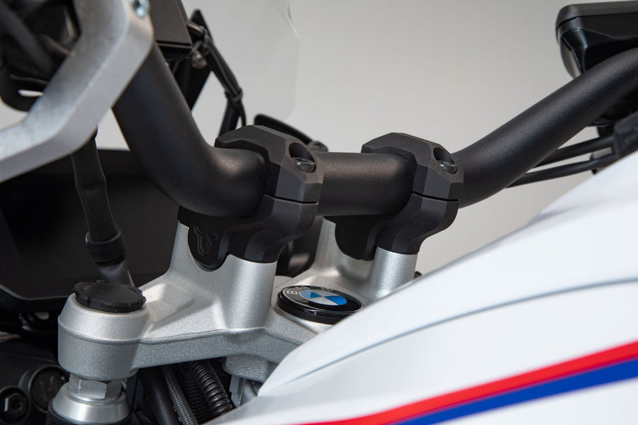 BMW R 1200 GS [2019] - styret flyttat 32 mm uppåt och 25 mm bakåt, svart - bild 1