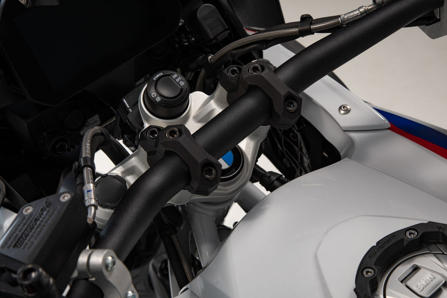 BMW R 1200 GS [2019] - styret flyttat 32 mm uppåt och 25 mm bakåt, svart - bild 3