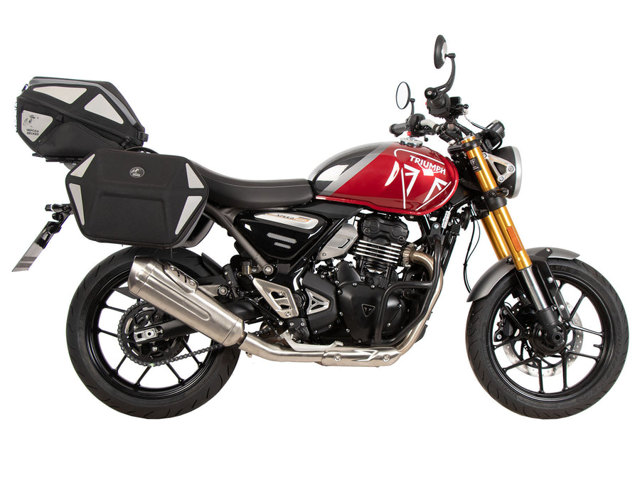 Hepco & Becker Smartrack bakre rack för Triumph Speed 400 (2024-2026) - ingår i hela setet