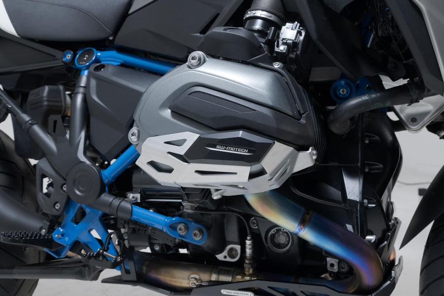 BMW R 1200 RS [2015-2018] - cylinderskydd svart/silver – bild 2
