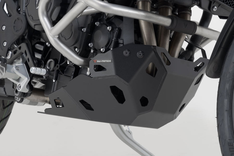 [SW-MOTECH] - Motorskydd svart för Tiger 900-modeller, för originalkrockbågar – bild 4