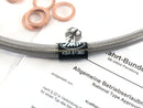 Suzuki GSX -R 1100 GV73B [1991] - Brake Line Steel Flex på baksidan-2