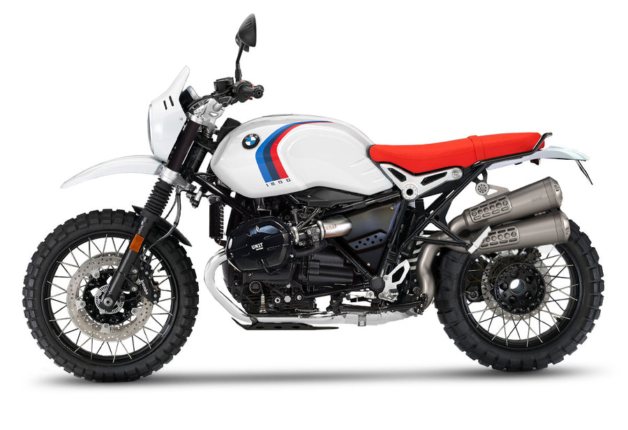BMW R nineT 1200 Urban G/S (hoher Auspuff) [2017-2023] - Hinterer Kotflügel mit Nummernschild-Kit