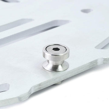 BMW R 1300 GS Adventure [2024–2026] - Atlas Silver Topcase-Platte für Original-Gepäckträger der BMW R1300GS ADV