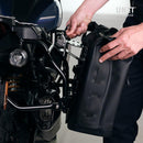BMW R 1300 GS [2024–2026] - Aluminiumplatte + Schnellkupplung und Verschluss aus Edelstahl (Schalldämpferseite)