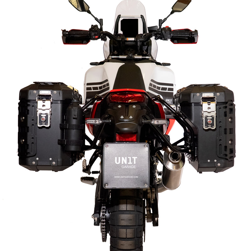 BMW R nineT 1200 Urban G/S (niedriger Auspuff) [2017-2023] - Flaschenkäfigplatte für Atlas-Taschen
