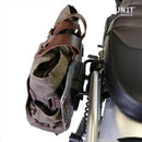 BMW R 1150 GS [1999-2004] - Aluminium-Taschenhalter mit Lederfront, Schnellkupplung + rechtem Rahmen