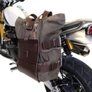 BMW R 120 G/S R [2004-2012] - Alu-Taschenhalter Leder mit Schnellverschluss und Rahmen