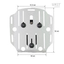 BMW R 120 G/S ADV [2004-2012] - Alu-Taschenhalter Hypalon mit Schnellverschluss und Rahmen