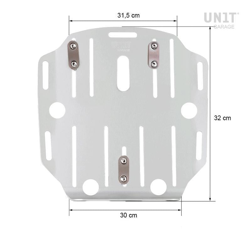 BMW R 120 G/S [2004-2012] - Alu-Taschenhalter mit verstellbarer Khali-Hypalon-Front