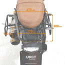 BMW R nineT 1200 Urban G/S (niedriger Auspuff) [2017-2023] - NineT-Gepäckträger mit Soziusgriffen