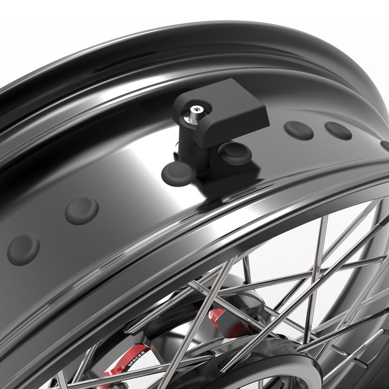 BMW R nineT 1200 Urban G/S (hoher Auspuff) [2017-2023] - BMW 17" Hinterrad (silberne Speichen)