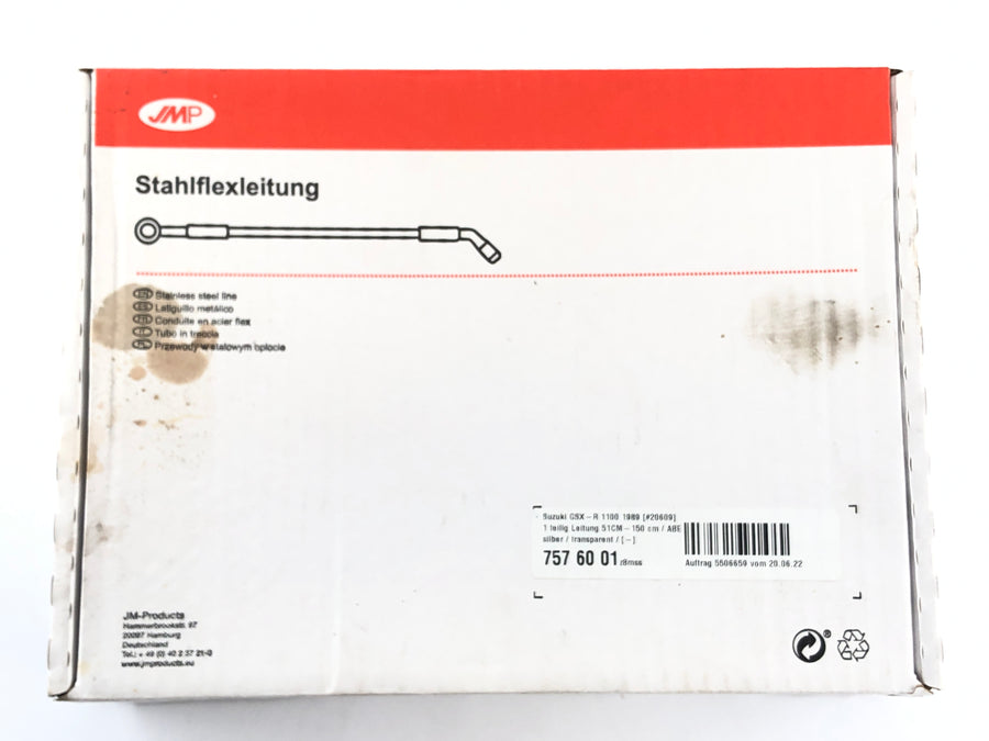 Suzuki GSX -R 1100 GV73B [1991] - Brake Line Steel Flex på baksidan