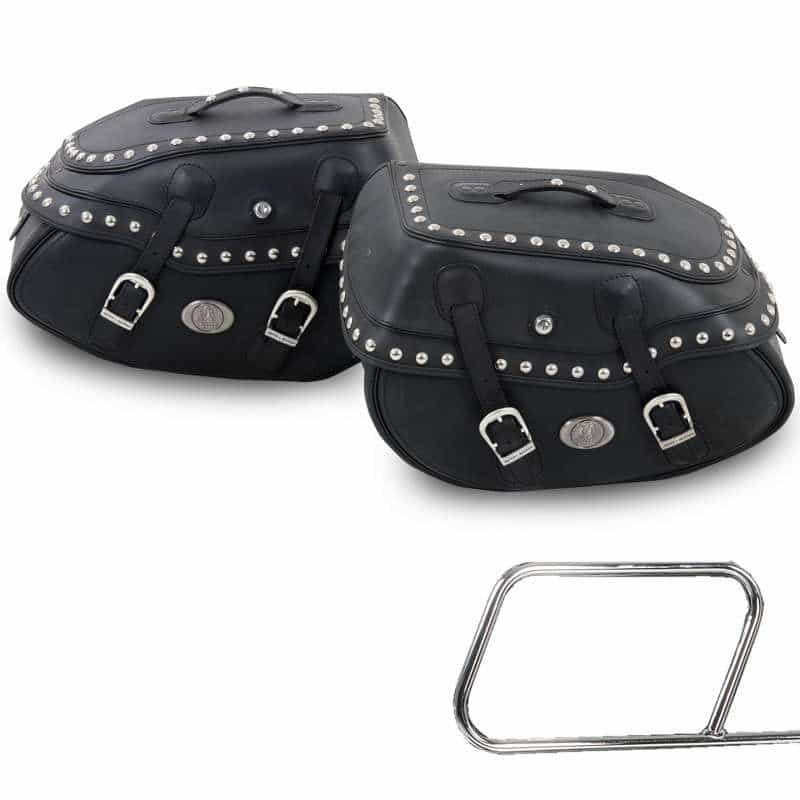 Motorcykelväska [Hepco & Becker] - sadelväskor Buffalo Big Custom - rörväska hållare