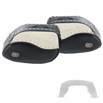 Motorcykelväska [Hepco & Becker] - Ivory sidfickor C-Bow ivory – C-Bow
